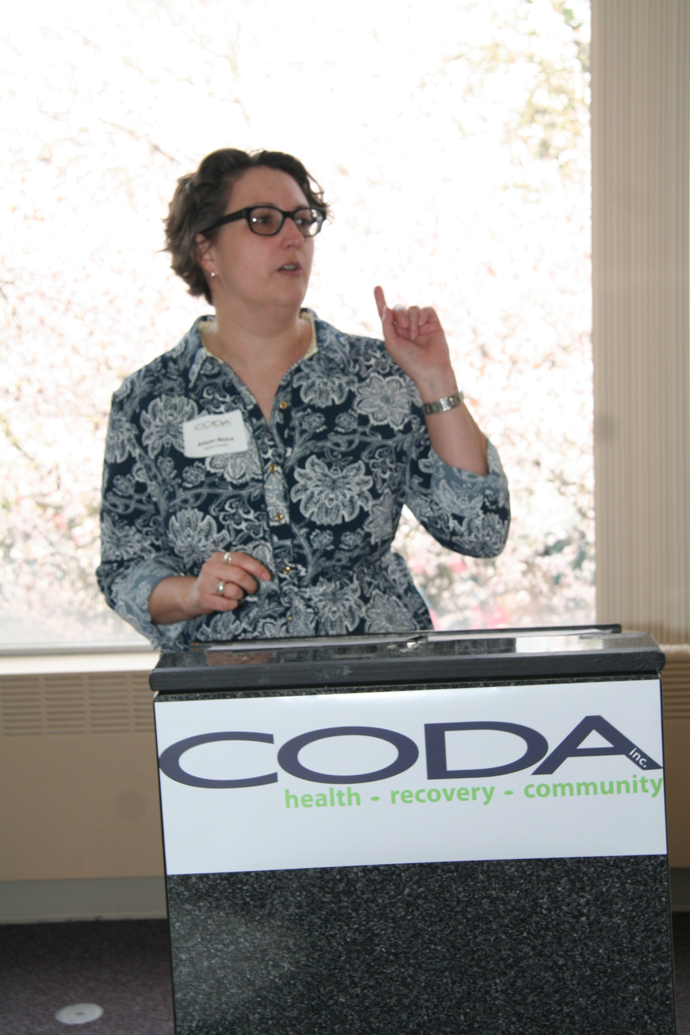 CODA Deputy Director Alison Noice